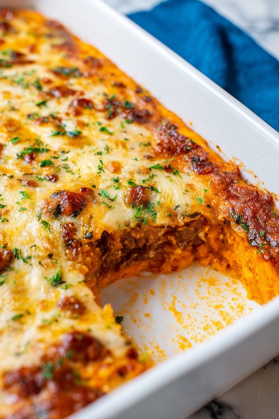 Southwest breakfast casserole - Serving Suggestion